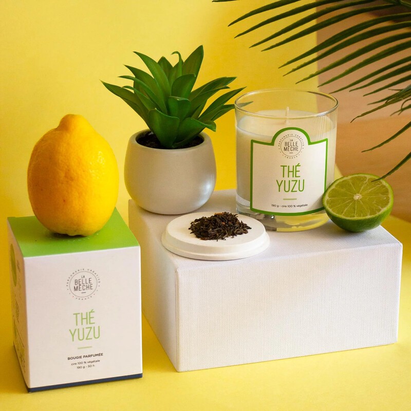 La Belle Mèche柚子茶香氛蠟燭190g,NT1,450