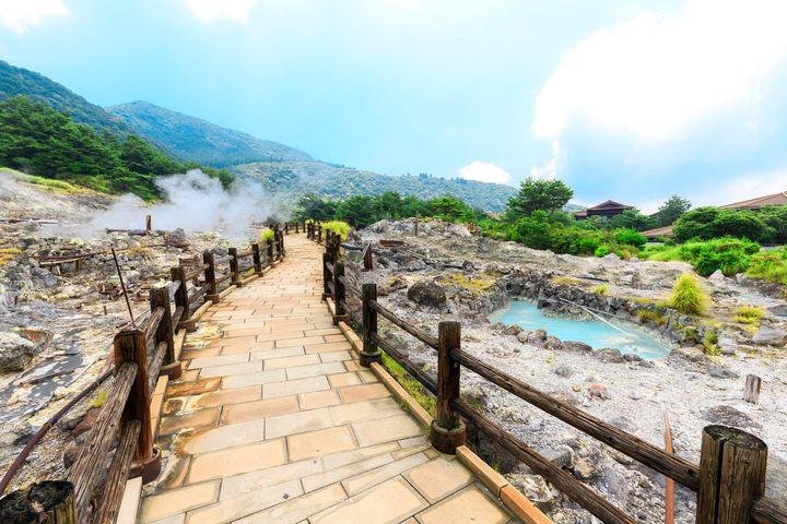 ▲雲仙地獄谷。　圖：太平洋旅行社／提供