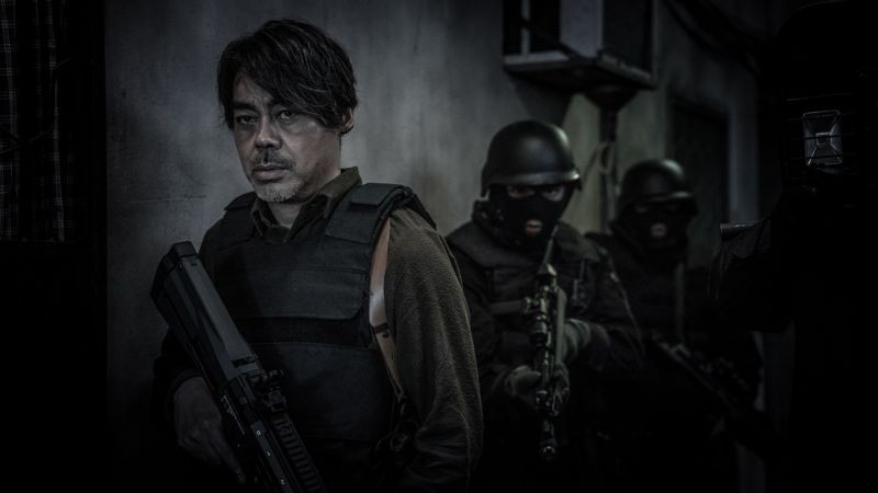 聽到金城武講義大利語與西班牙對白,劉青雲亦表佩服。(壹壹喜喜提供)