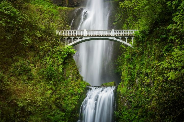 ▲俄勒岡州哥倫比亞河峽谷國家風景區馬特穆馬瀑布，是奧勒岡州最高瀑布。　圖：shutterstock／來源