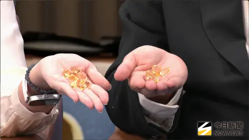 ▲魚油中的DHA、EPA含量計算也是一門學問，節目中也教觀眾如何計算