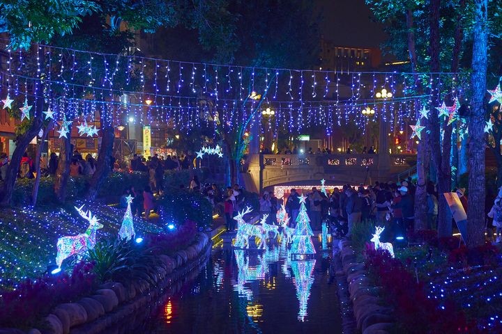 ▲台中耶誕嘉年華（2024資料照片）。　圖：臺中市政府觀光旅遊局／提供