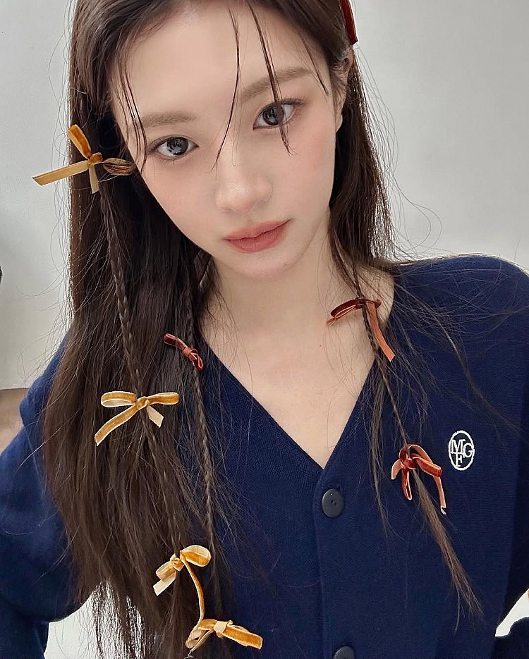高允真綁髮造型示範5:蝴蝶結辮