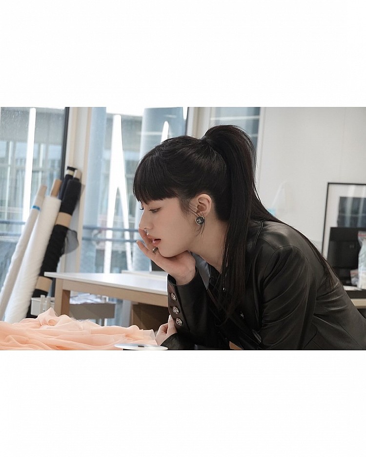 高允真綁髮造型示範10:復古高馬尾