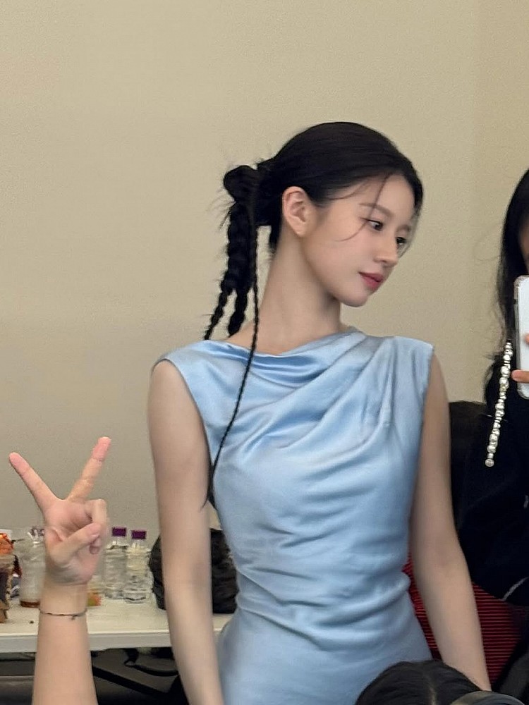 高允真綁髮造型示範4:個性流蘇辮