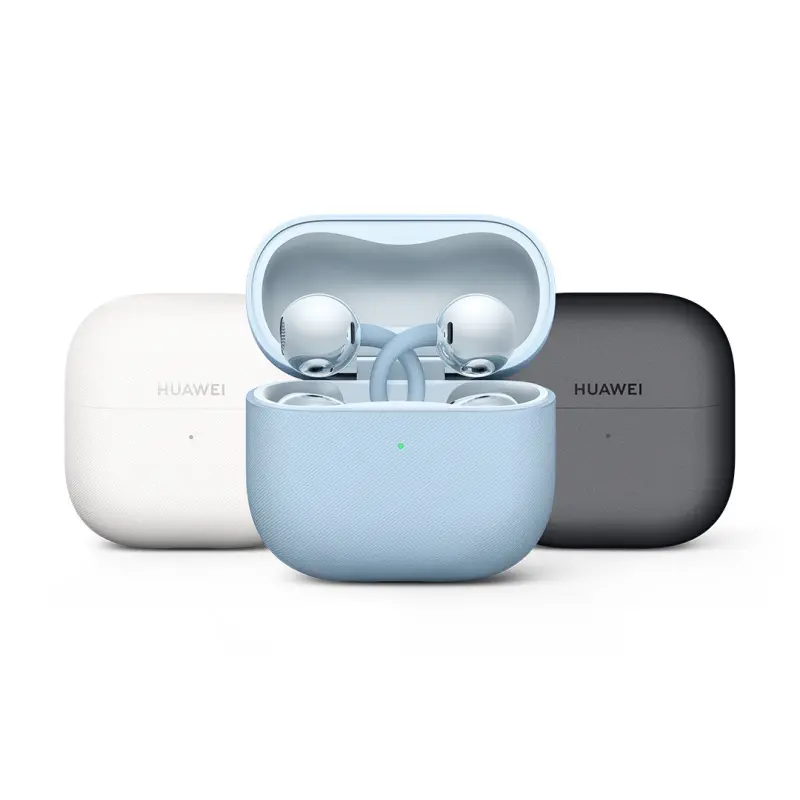 ▲HUAWEI FreeClip 2共推出丹寧藍、羽沙白、摩登黑三色。(圖/品牌提供)