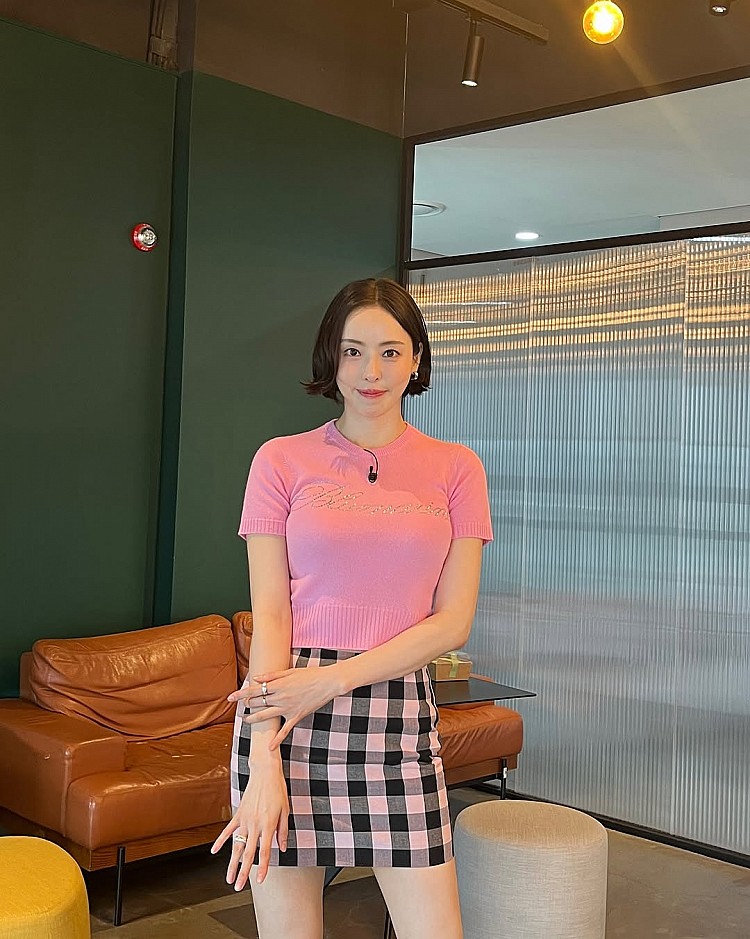 李多熙減齡中分髮型1:耳下翹翹短髮