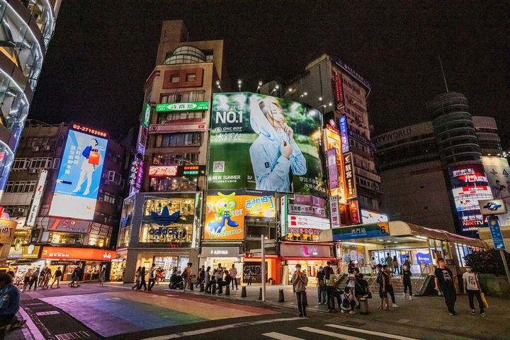 ▲繁華的西門町。　圖：臺北市政府觀光傳播局／提供