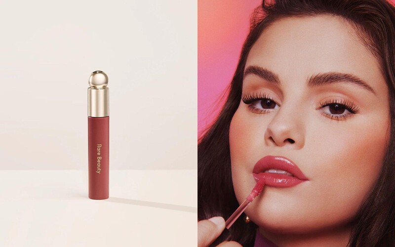 花式滑冰女神劉美賢同款唇釉,Rare Beauty的Soft Pinch Tinted Lip Oil #Delight