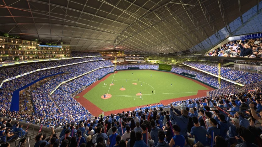 坐落於台中水湳經貿園區的「超巨蛋」(台中市運動產業園區),規劃超過 3 萬席的大型室內多功能運動場館,並採園區型整體開發,結合旅館、商場、公園及休閒機能,打造融合運動、娛樂與觀光的複合型園區,進一步提升中部大型室內賽事與運動產業量能。預計最快於 2031 年完工,並規劃約 10 萬坪營業面積的大型百貨商場,將成為全台最大商場之一。
