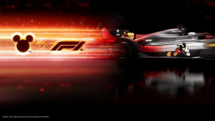 ▲迪士尼與 Formula 1® 2026賽季將「奇速全開」。　圖：華特迪士尼公司／提供