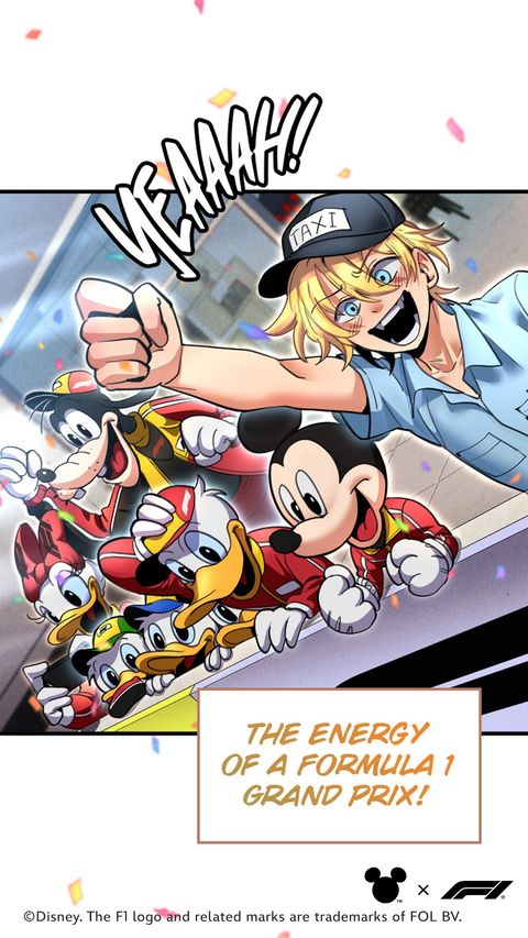 ▲MickeyｘFormula 1® Racing to the Top！。　圖：華特迪士尼公司／提供