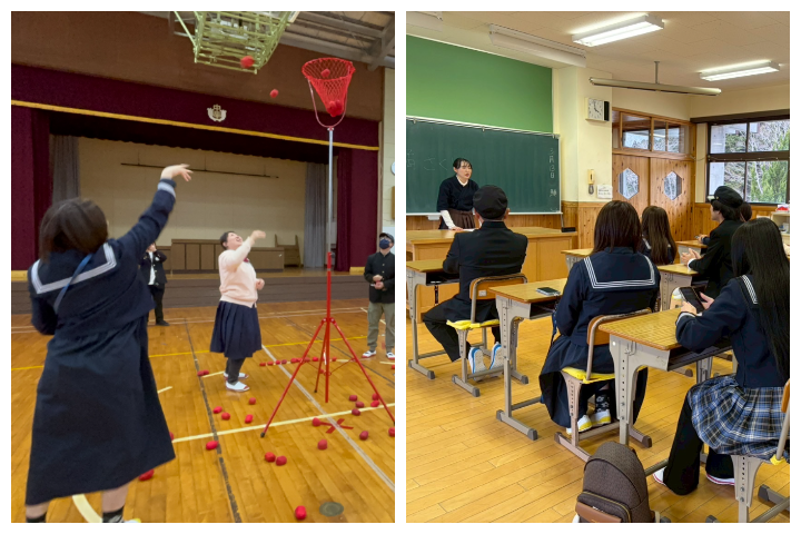 ▲換上制服走進教室與體育館，沉浸式體驗真實日本高中生活。　圖：向日遊／提供