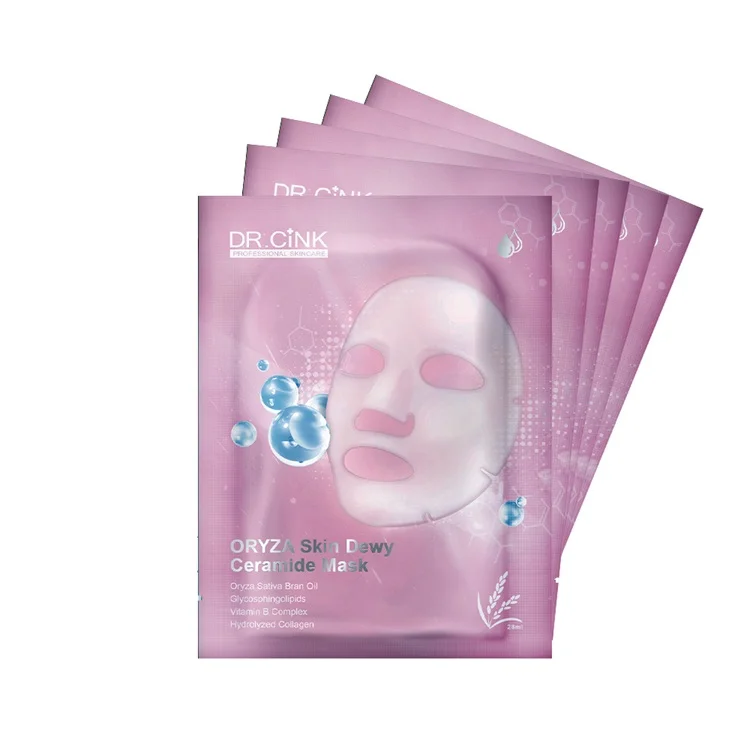 Dr.Cink 米粹姬光神經醯胺水嫩面膜,28mL/5入,NTD600