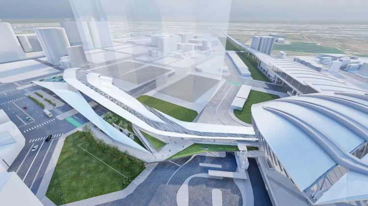 台中重大交通建設再升級!位於台中車站前的全新地標「大台中轉運中心」,預計於 2026 年正式啟用,將整合台鐵、公車、國道客運與未來台中捷運藍線,打造中部最重要的交通轉運樞紐。隨著城市發展與軌道建設持續推進,大台中轉運中心不僅提升交通轉乘效率,也將結合商業空間與公共設施,帶動台中車站周邊再發展。