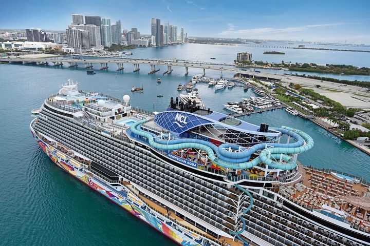 ▲挪威郵輪(Norwegian Cruise Line) 旗下「挪威水上號(Norwegian Aqua)」。　圖：中僑旅行社／提供
