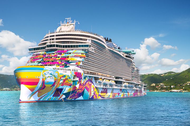 ▲挪威郵輪（Norwegian Cruise Line）旗下挪威海凝號（Norwegian Aqua）。　圖：中僑旅行社／提供