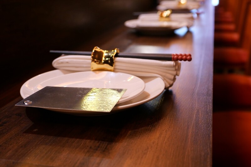 口布備有口布環,這是在 fine dining 餐廳常見的配置,小小細節就說明了 John 對「精緻」的理解。