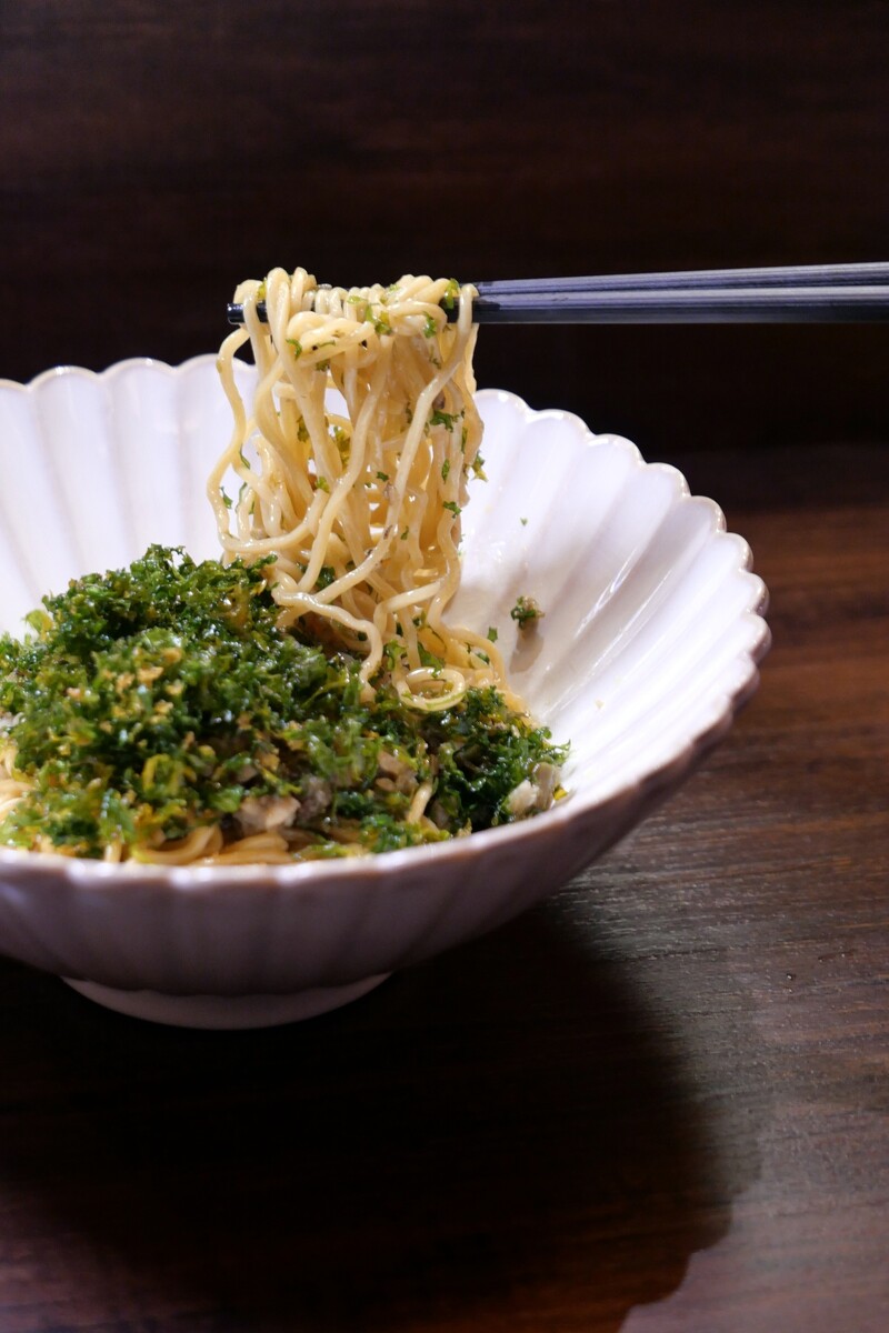 招牌麵點「燒椒麵」。