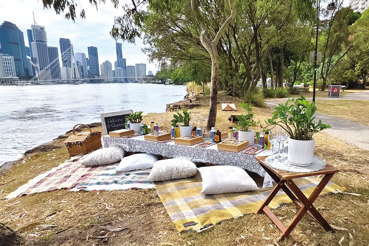 ▲Vintage Picnic Company 致力於打造精美復古風野餐體驗。 記者-歐彥君／攝