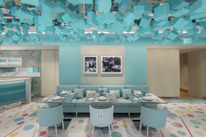▲「Tiffany Blue Box Café」滿足第凡內早餐的想像。　圖：香港旅遊發展局／提供