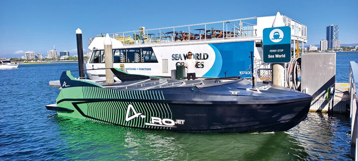 ▲Arro Jet Boating 黃金海岸最頂級的噴射快艇體驗。 記者-歐彥君／攝