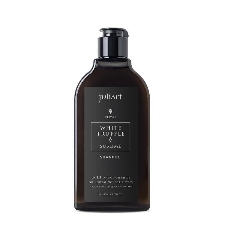 juliArtr覺亞 御用皇家白鑽松露豐盈洗髮精(舒敏) /220mL，NTD2,300