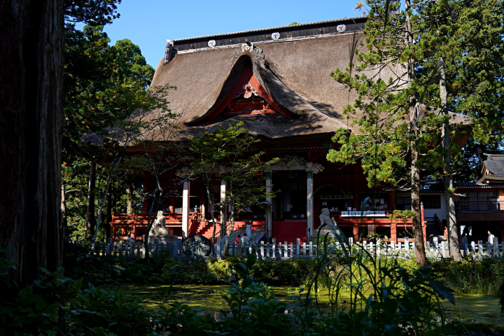 ▲出羽三山神社．三神合祭殿。　圖：DMC天童溫泉／提供
