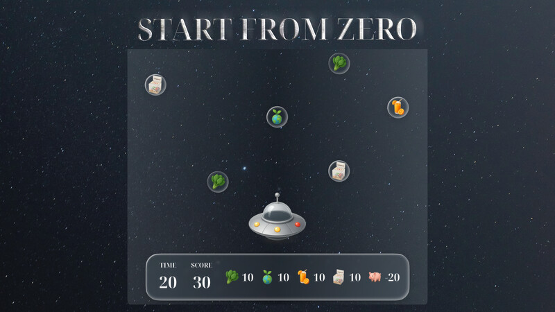 美麗佳人×小小樹食「START FROM ZERO 星際任務」