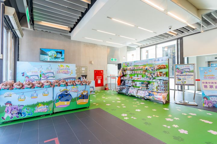 ▲「動物園站」一樓還限時開設《動物方城市》主題商品館。　圖：／提供