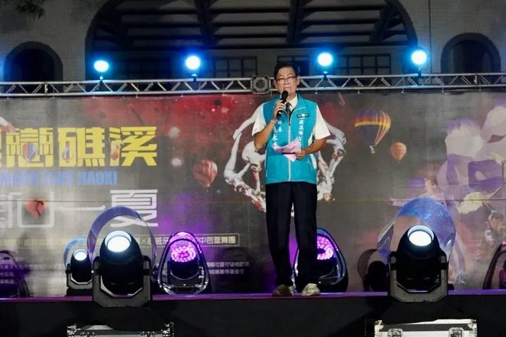 ▲礁溪鄉長張永德表示，期盼透過國際藝術盛會，吸引更多國內外旅客走進礁溪，感受自然風光、品味在地特色美食、體驗享譽盛名的礁溪美人湯。　圖：礁溪鄉公所／提供