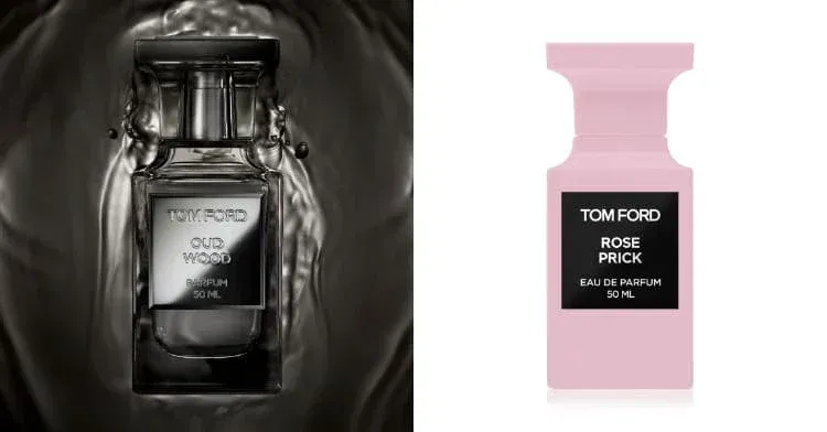 Tom Ford 神秘東方,10ml,NTD3,250 / 30ml,NTD6,450/ 50ml,NTD9,900 Tom Ford 禁忌玫瑰,10ml,NTD4,350 / 30ml,NTD9,000/ 50ml,NTD13,300