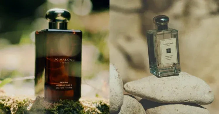 Jo Malone London鼠尾草與海鹽香水,30ml,NTD2,900 / 50ml,NTD4,000 / 100ml,NTD5,800 Jo Malone London檜木與雪松芳醇香水,100ml,NTD7,800 / 50ml,NTD5,650