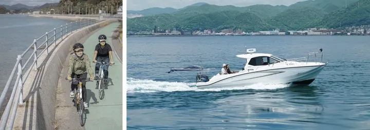 ▲「島波海道」私人導覽欣賞跨島海景。　圖：Heavens Portfolio／提供