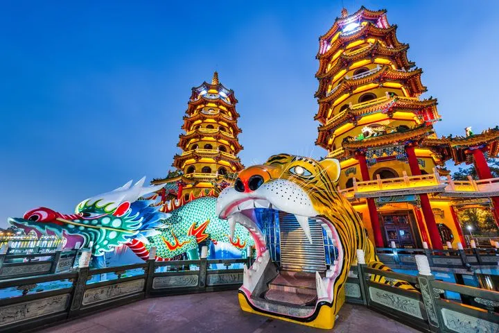 ▲高雄龍虎塔。　圖：shutterstock／來源