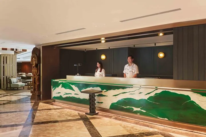 ▲酒店櫃台。　圖：知本老爺酒店／提供