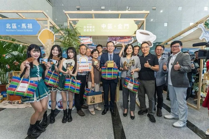▲中區觀光圈攤位介紹。　圖：交通部觀光署／提供