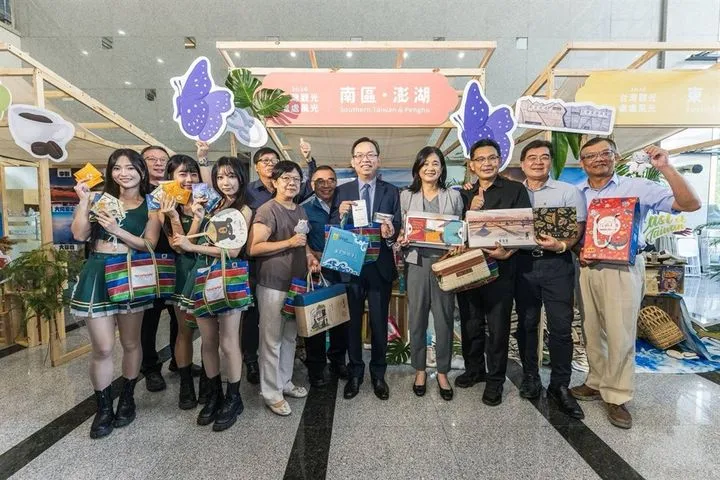 ▲南區觀光圈攤位介紹。　圖：交通部觀光署／提供