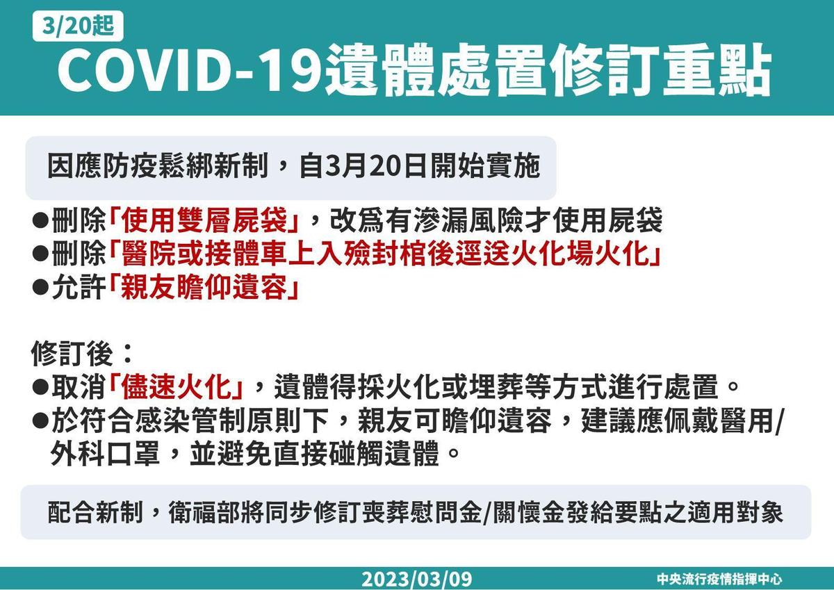 指揮中心說明最新疫情狀況。（指揮中心提供）