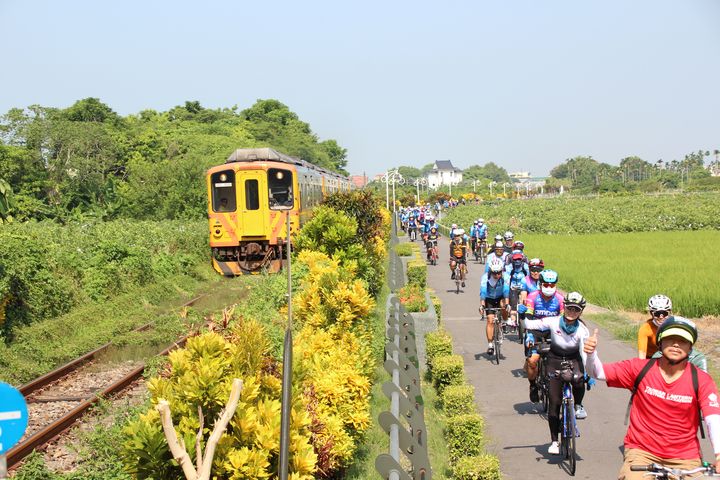 ▲彰化縣田中鎮及二水鄉有規劃完善的自行車道，受到車友讚賞。　圖：參山國家風景區管理處／提供