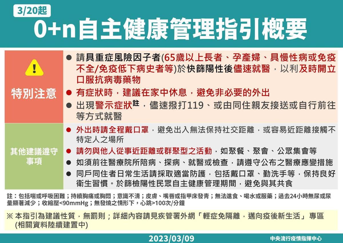 指揮中心說明最新疫情狀況。（指揮中心提供）