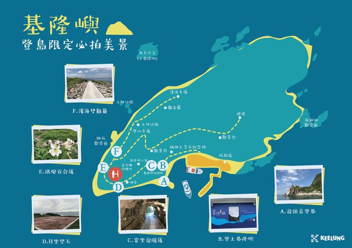 ▲基隆嶼_登島限定必拍美景。　圖：基隆市政府觀光及城市行銷處／提供