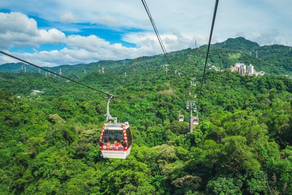 可順路到動物園南站搭乘貓空纜車，欣賞壯麗的山谷美景。（北市觀傳局提供）