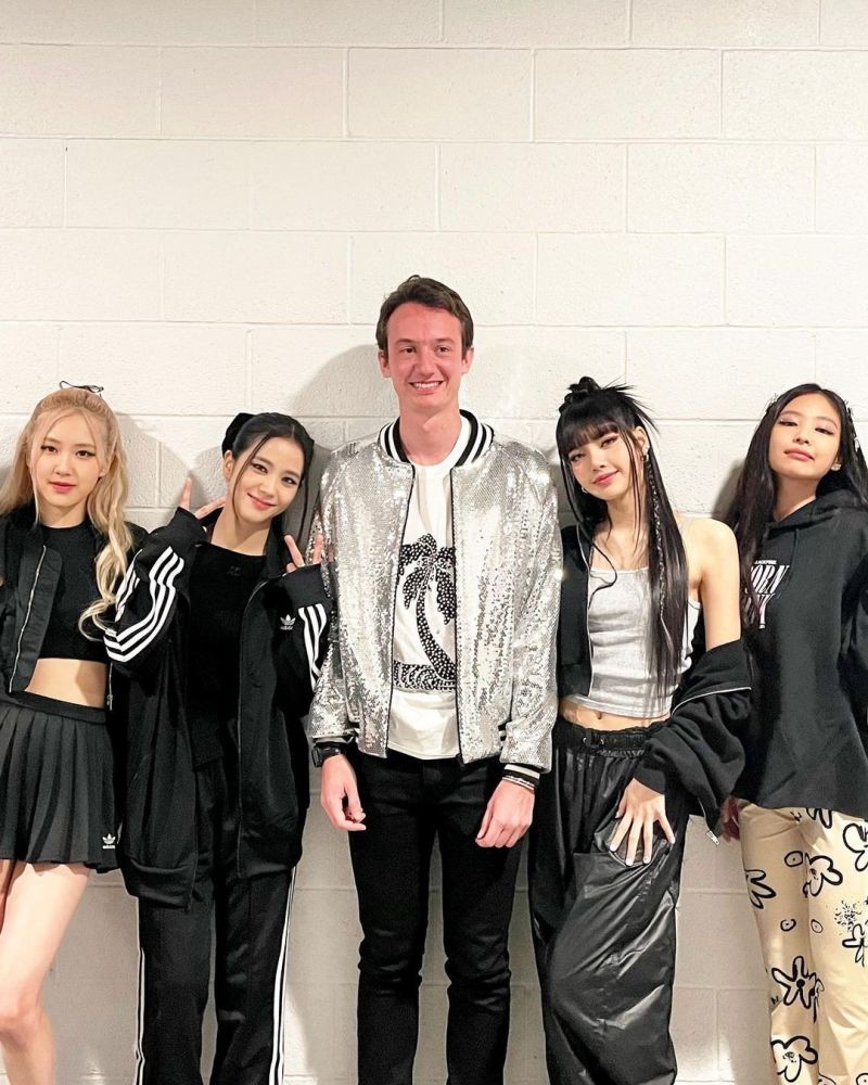 ▲▼Frédéric Arnault（上圖中）多次現身BLACKPINK的演唱會，以及Lisa的公開活動。（圖／Frédéric Arnault IG、TikTok）