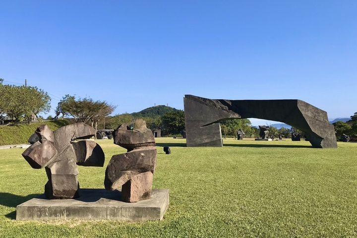 ▲朱銘美術館讓遊客在大自然中與藝術相遇。　圖：北海岸及觀音山國家風景區管理處／提供