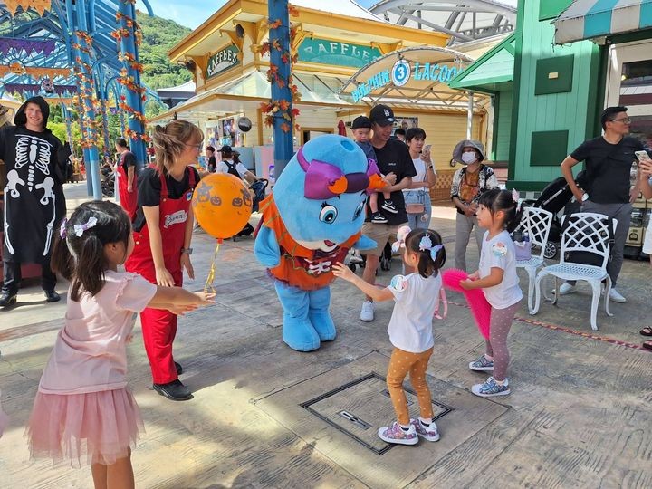 ▲遠雄海洋公園推出萬聖主題遊行。　圖：遠雄海洋公園／提供