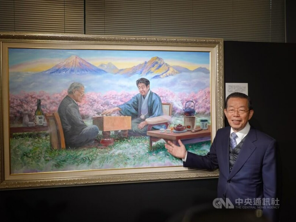 台湾人画家の作品展 李元総統と安倍元首相を題材に日台の絆描いた油絵も - The News Lens Japan｜ザ・ニュースレンズ・ ジャパン