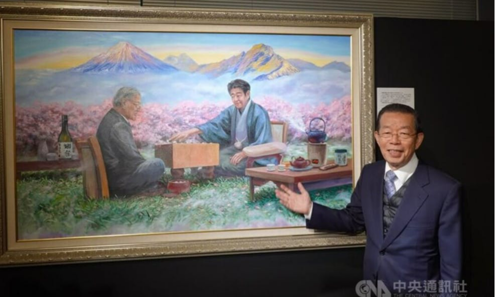 台湾人画家の作品展 李元総統と安倍元首相を題材に日台の絆描いた油絵も - The News Lens Japan｜ザ・ニュースレンズ・ ジャパン