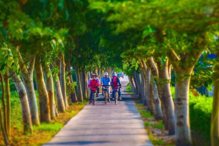 ▲大寮自行車道（溪寮里－三隆里）。　圖：高雄市政府觀光局／提供