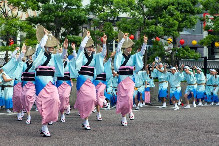 ▲活力滿載的德島特色－阿波舞。　圖：喜鴻假期／提供